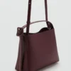 Mini borsa shopper con fibbia