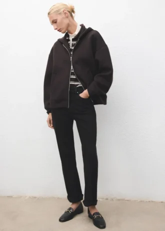 Mocassini in pelle con fibbia