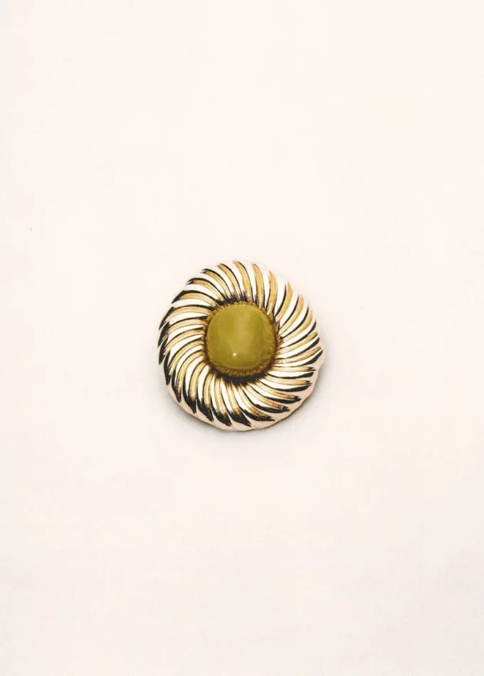 Orecchini combinati in resina testurizzata Orecchini combinati in resina testurizzata