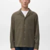 Overshirt dalla vestibilità regolare con tasca Overshirt dalla vestibilità regolare con tasca