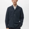Overshirt dalla vestibilità regolare con tasca Overshirt dalla vestibilità regolare con tasca