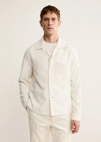 Overshirt in cotone 100% con tasche