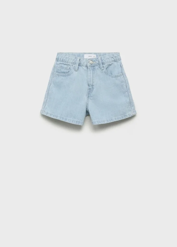 Pantaloncini in cotone ricamato Pantaloncini in cotone ricamato