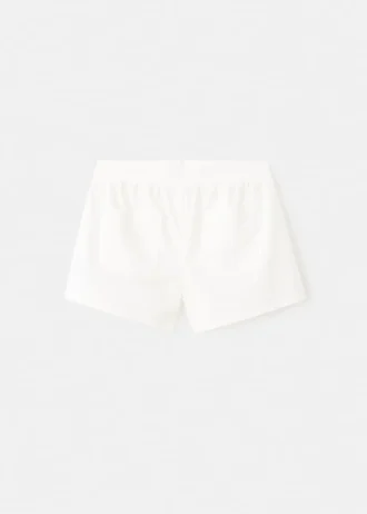 Pantaloncini in cotone tinta unita Pantaloncini in cotone tinta unita