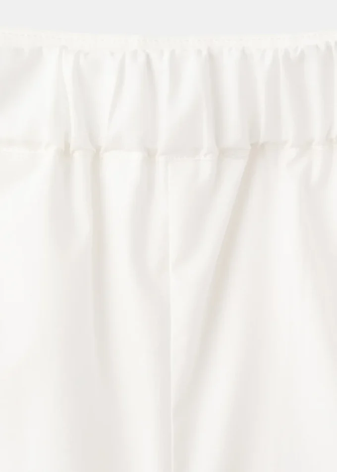 Pantaloncini in cotone tinta unita Pantaloncini in cotone tinta unita