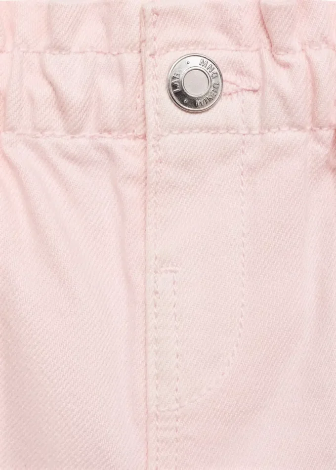 Pantaloncini paperbag in denim Pantaloncini paperbag in denim