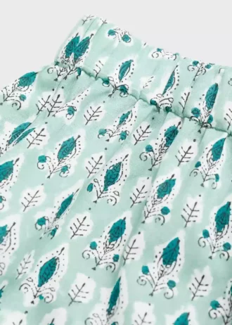 Pantaloncini pigiama con volant