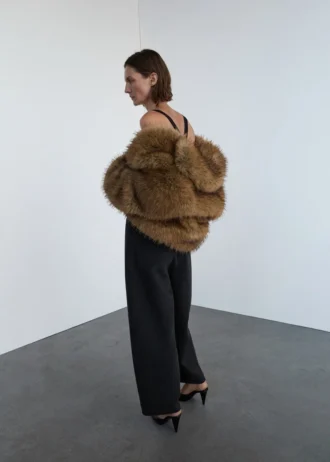 Pantaloni a palloncino in lana