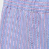 Pantaloni a righe in cotone