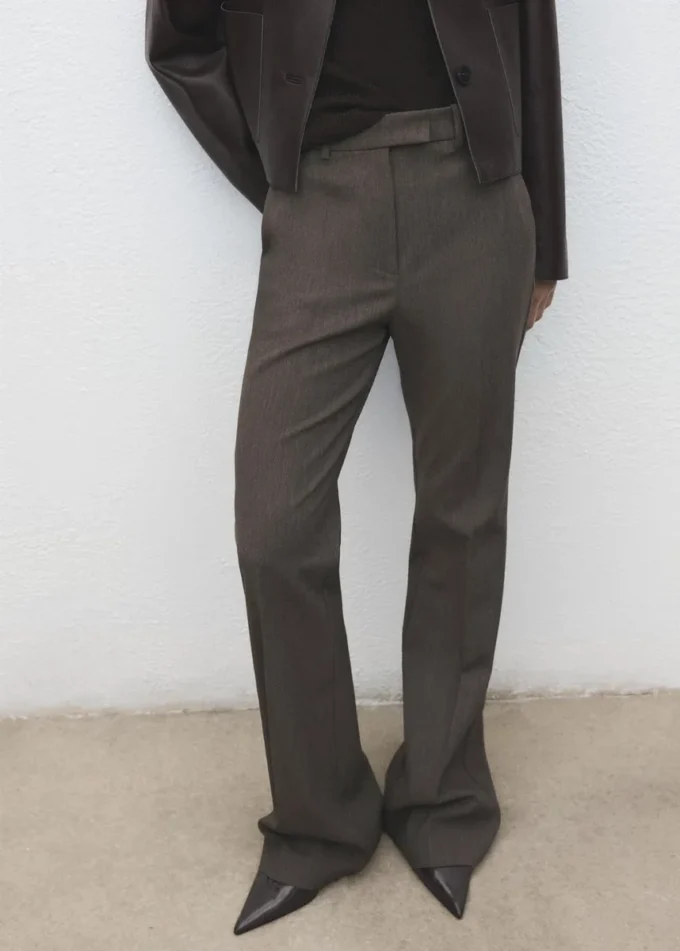 Pantaloni a zampa media Pantaloni a zampa media