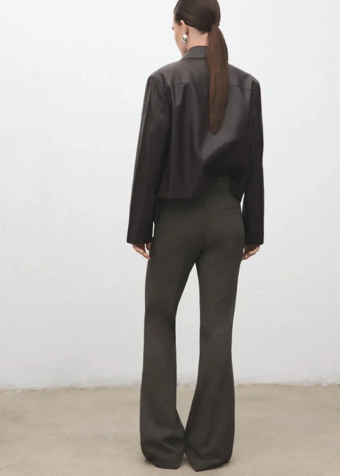 Pantaloni a zampa media Pantaloni a zampa media