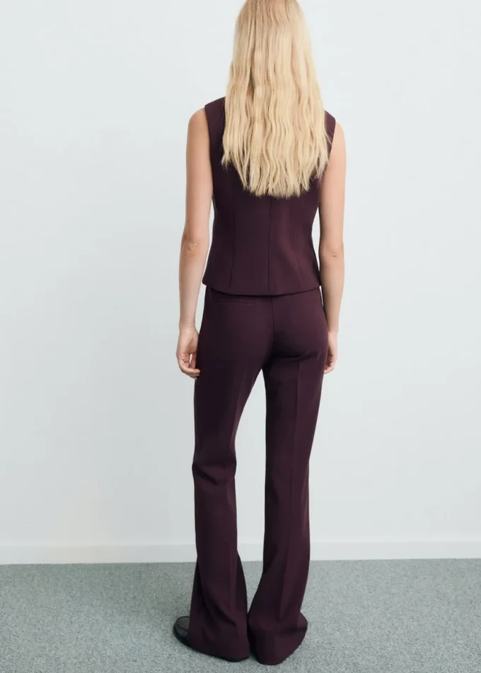 Pantaloni a zampa media Pantaloni a zampa media