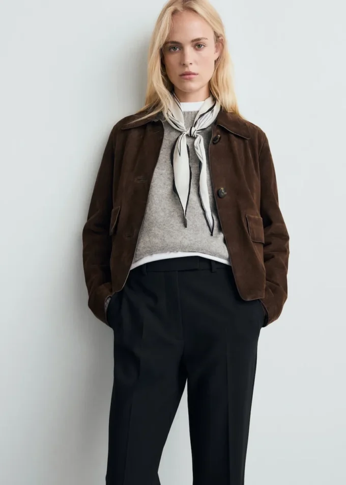 Pantaloni a zampa media Pantaloni a zampa media