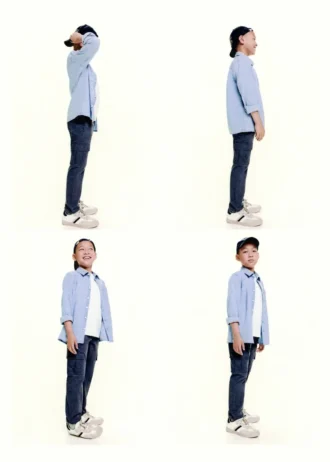 Pantaloni cargo in cotone