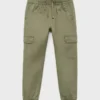 Pantaloni cargo in cotone