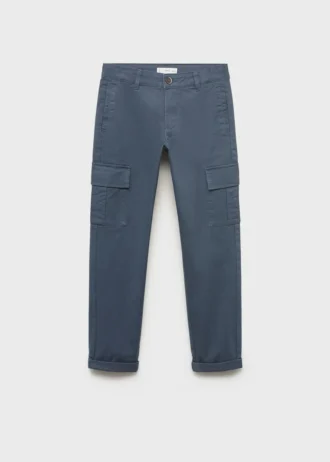 Pantaloni cargo in cotone