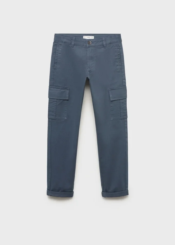 Pantaloni cargo in cotone Pantaloni cargo in cotone