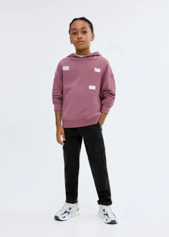 Pantaloni cargo in cotone