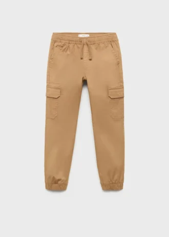 Pantaloni cargo in cotone