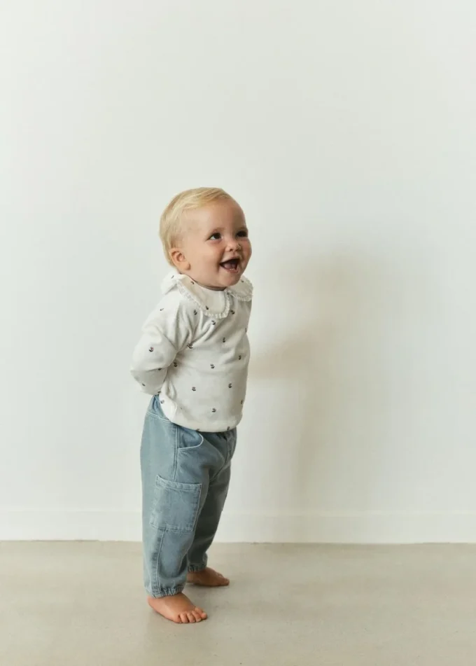 Pantaloni cargo in cotone Pantaloni cargo in cotone