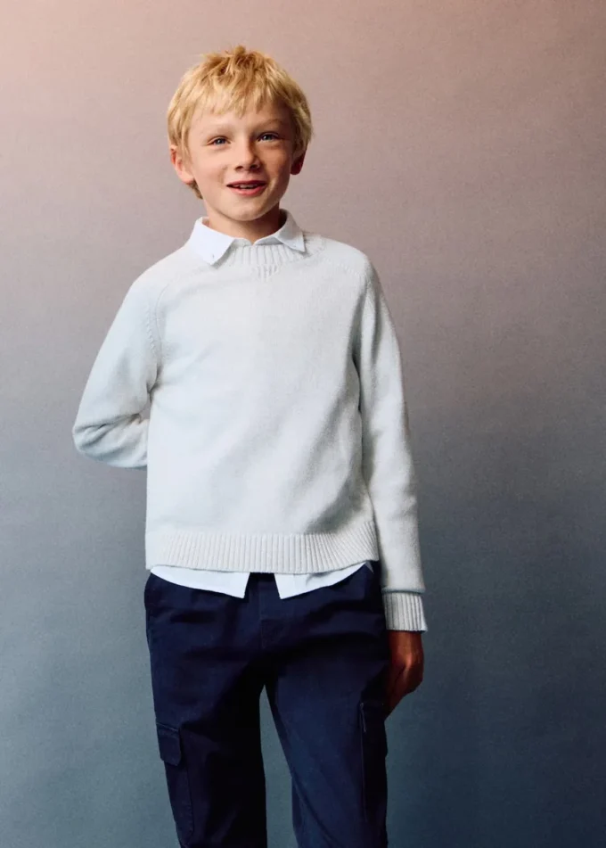 Pantaloni cargo in cotone