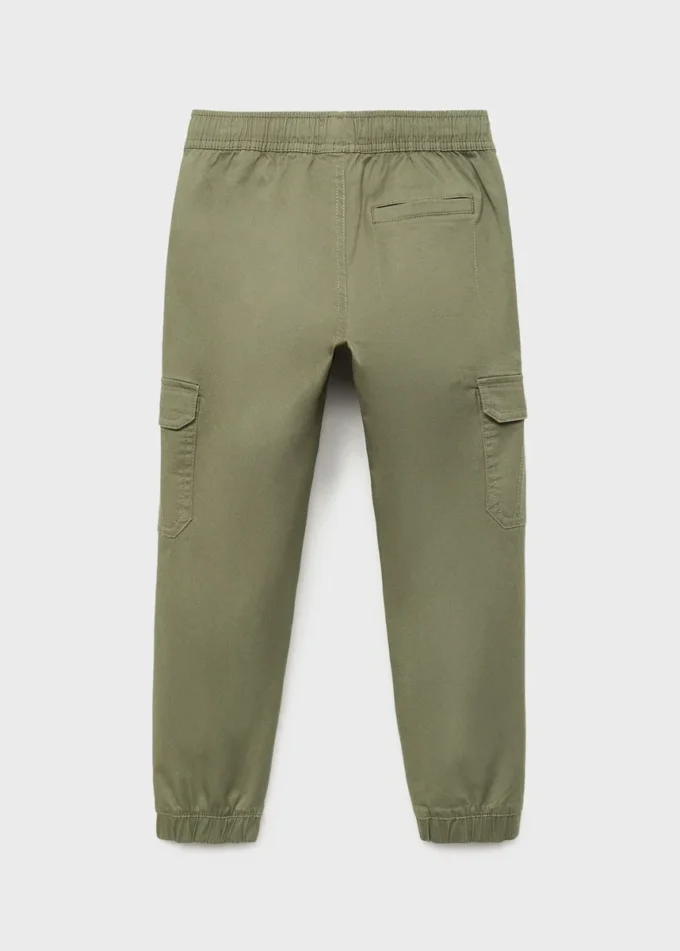 Pantaloni cargo in cotone