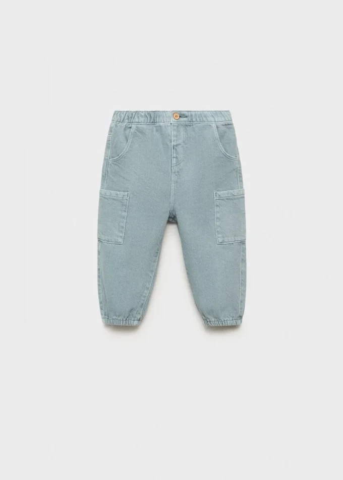 Pantaloni cargo in cotone Pantaloni cargo in cotone