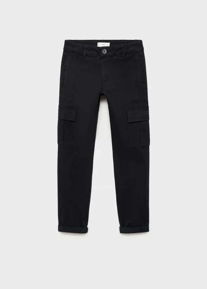 Pantaloni cargo in cotone Pantaloni cargo in cotone