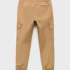 Pantaloni cargo in cotone