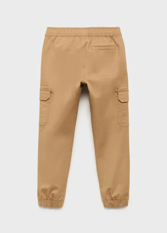 Pantaloni cargo in cotone