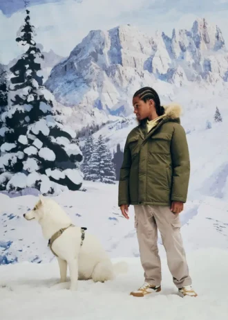 Pantaloni cargo in velluto a coste