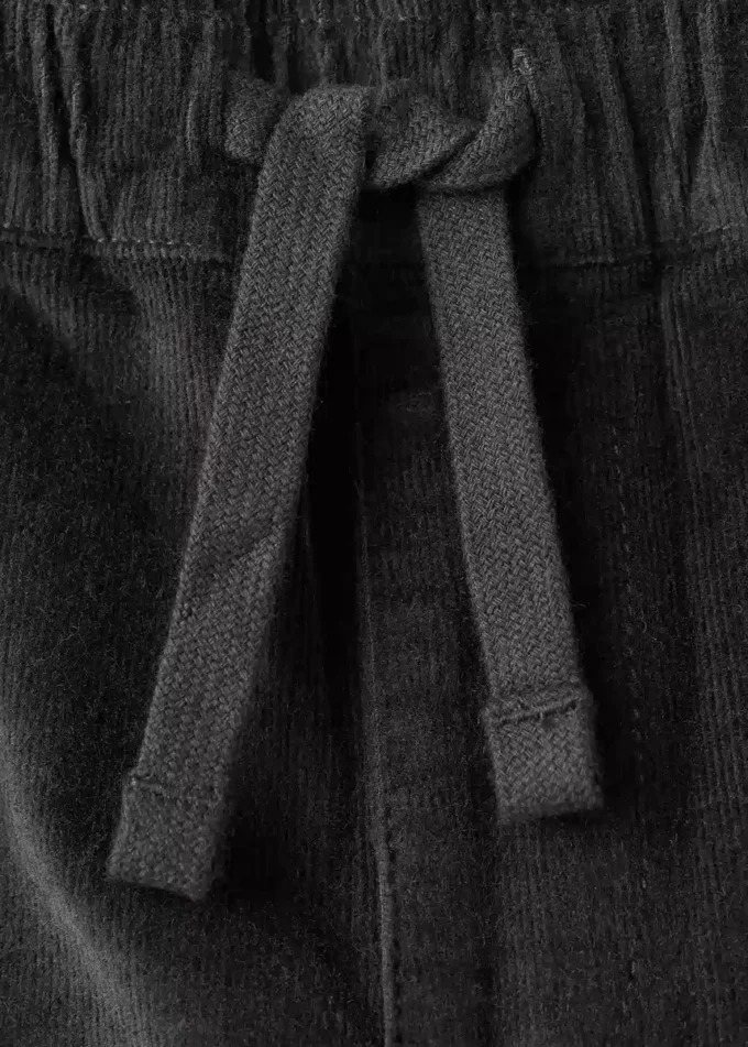 Pantaloni cargo in velluto a coste