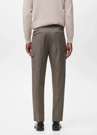 Pantaloni cargo slim fit in Thermolite®