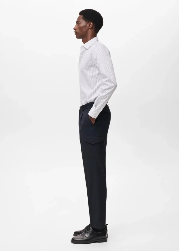 Pantaloni cargo slim fit in Thermolite® Pantaloni cargo slim fit in Thermolite®