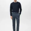Pantaloni chino cropped affusolati Prato Pantaloni chino cropped affusolati Prato