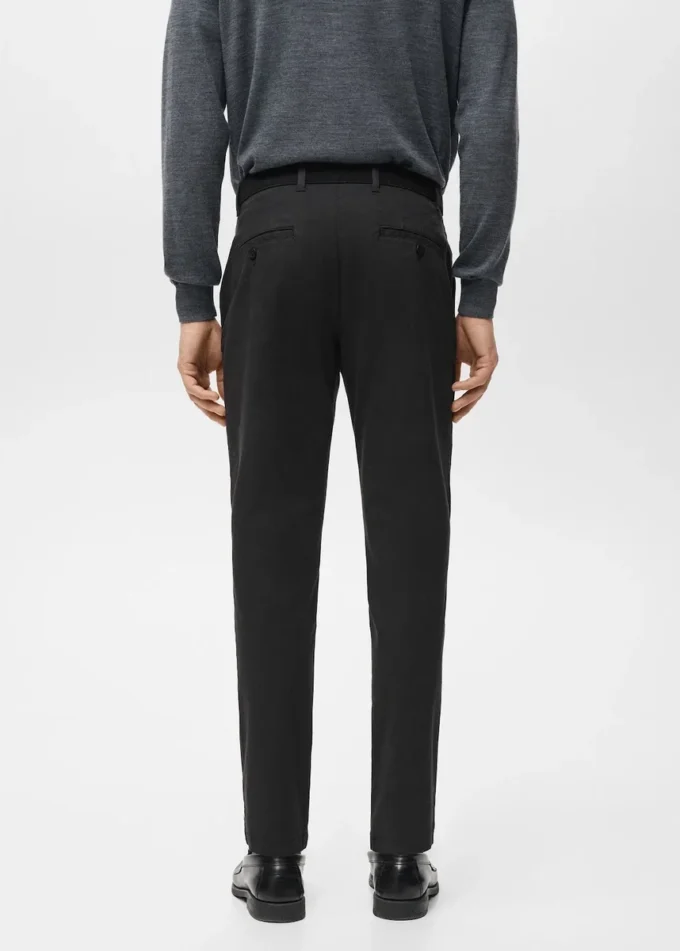 Pantaloni chino cropped affusolati Prato Pantaloni chino cropped affusolati Prato