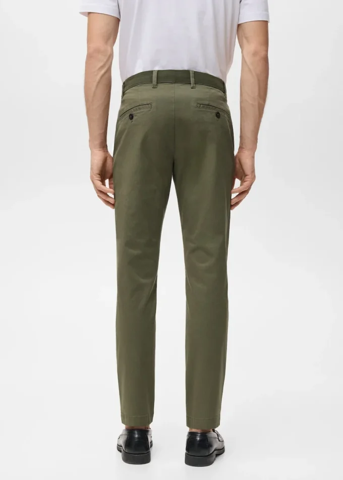Pantaloni chino cropped affusolati Prato Pantaloni chino cropped affusolati Prato