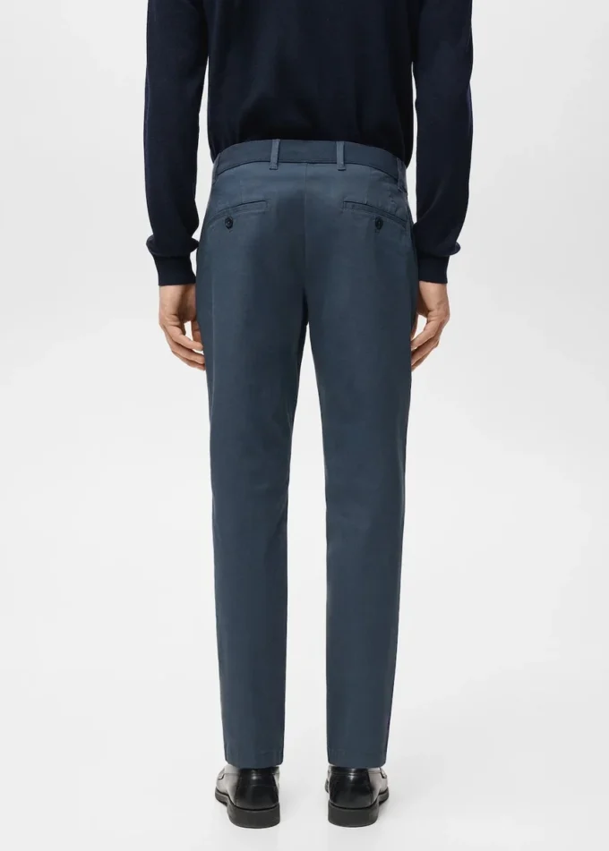 Pantaloni chino cropped affusolati Prato Pantaloni chino cropped affusolati Prato
