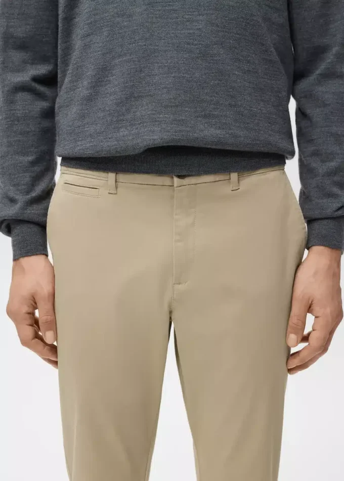 Pantaloni chino cropped affusolati Prato Pantaloni chino cropped affusolati Prato