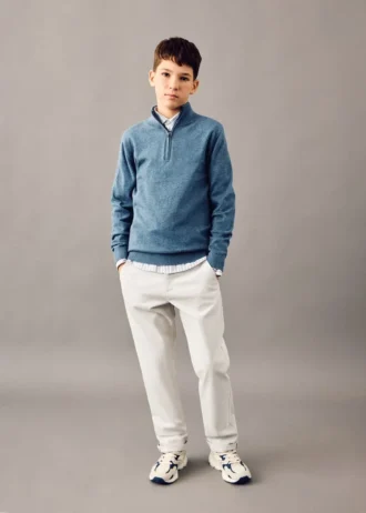 Pantaloni chino semplici