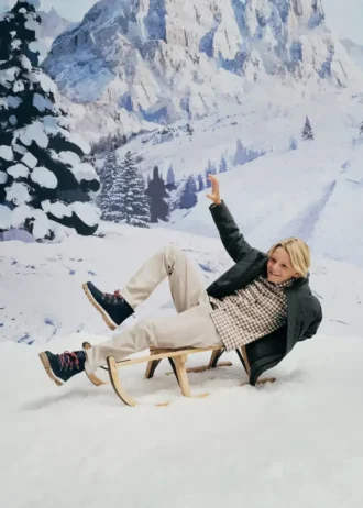 Pantaloni chino semplici