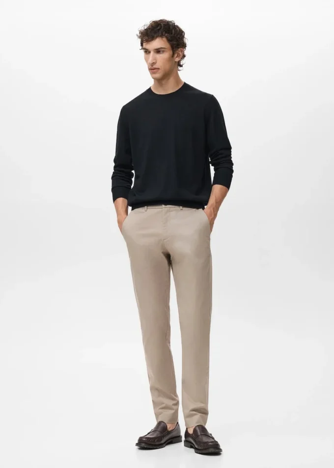 Pantaloni chino slim fit Dublino Pantaloni chino slim fit Dublino