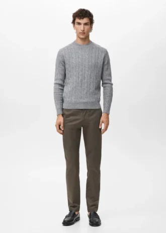 Pantaloni chino slim fit Dublino