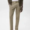 Pantaloni chino slim fit in twill Barna Pantaloni chino slim fit in twill Barna