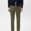 Pantaloni chino slim fit in twill Barna Pantaloni chino slim fit in twill Barna