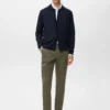 Pantaloni chino slim fit in twill Barna Pantaloni chino slim fit in twill Barna