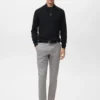 Pantaloni chino slim fit in twill Barna Pantaloni chino slim fit in twill Barna