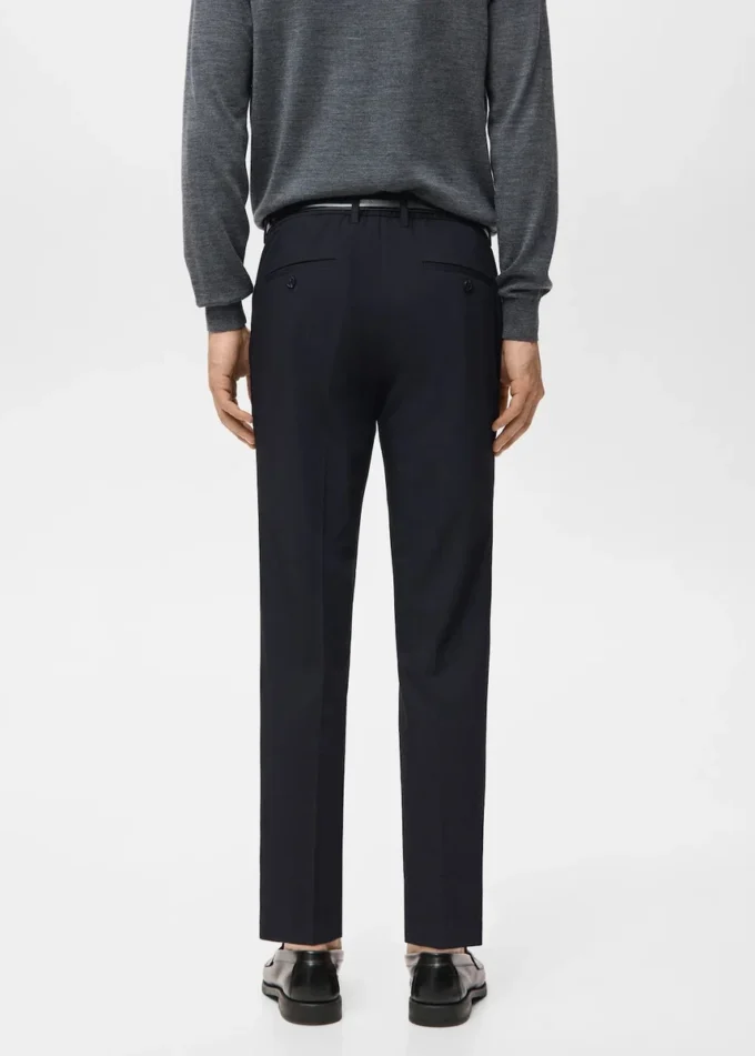 Pantaloni chino slim fit in twill Barna Pantaloni chino slim fit in twill Barna