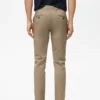 Pantaloni chino slim fit in twill Barna Pantaloni chino slim fit in twill Barna