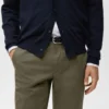 Pantaloni chino slim fit in twill Barna Pantaloni chino slim fit in twill Barna